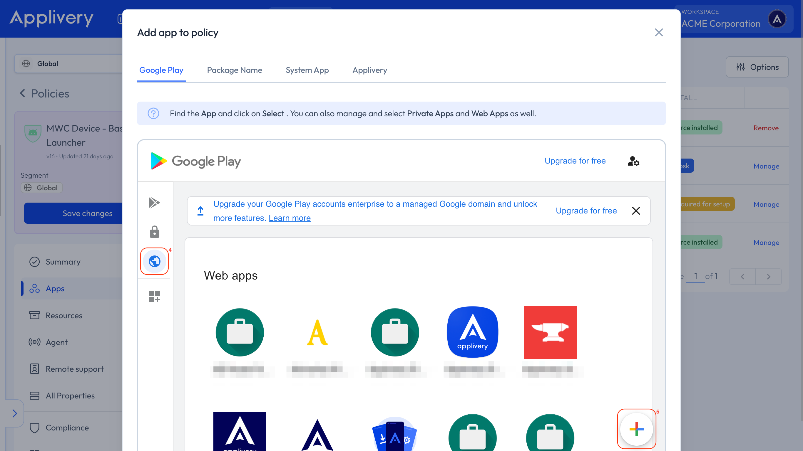 web Apps
