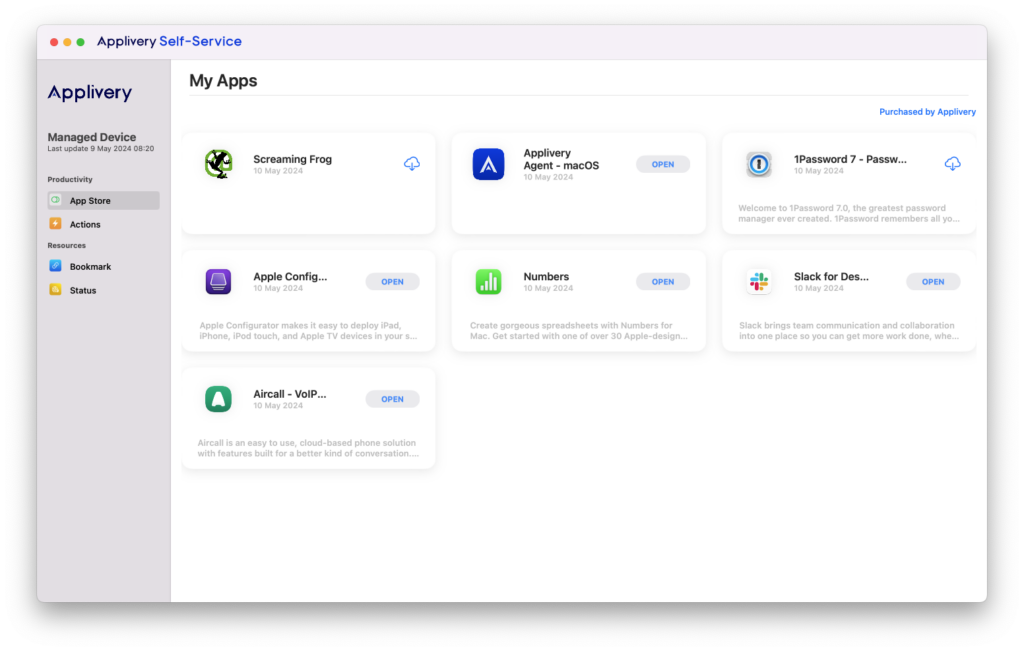 self-service-app-store | Applivery self-service-app-store | Applivery