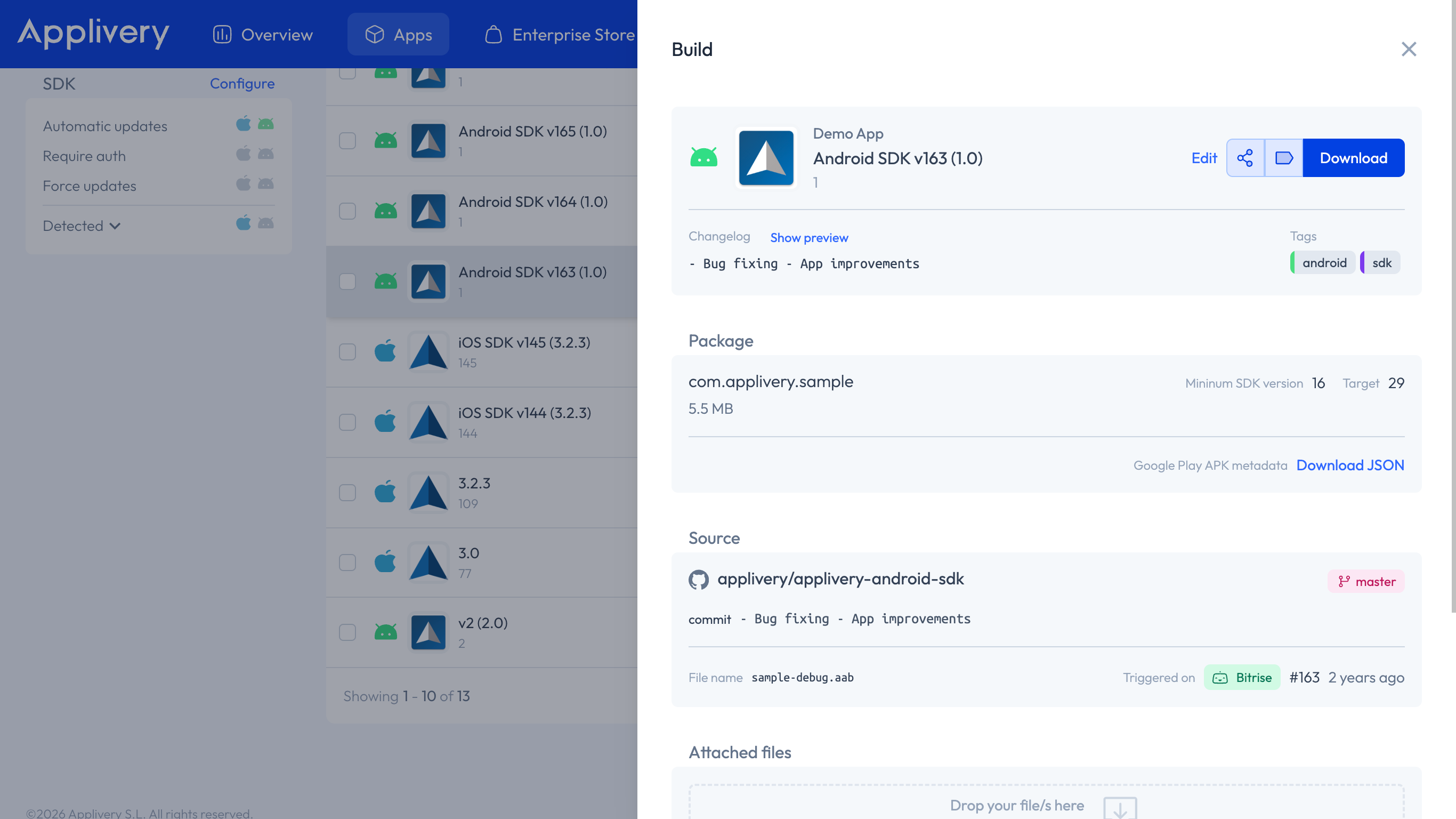 download json file