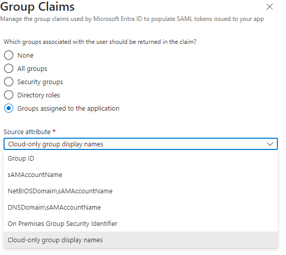 group claims