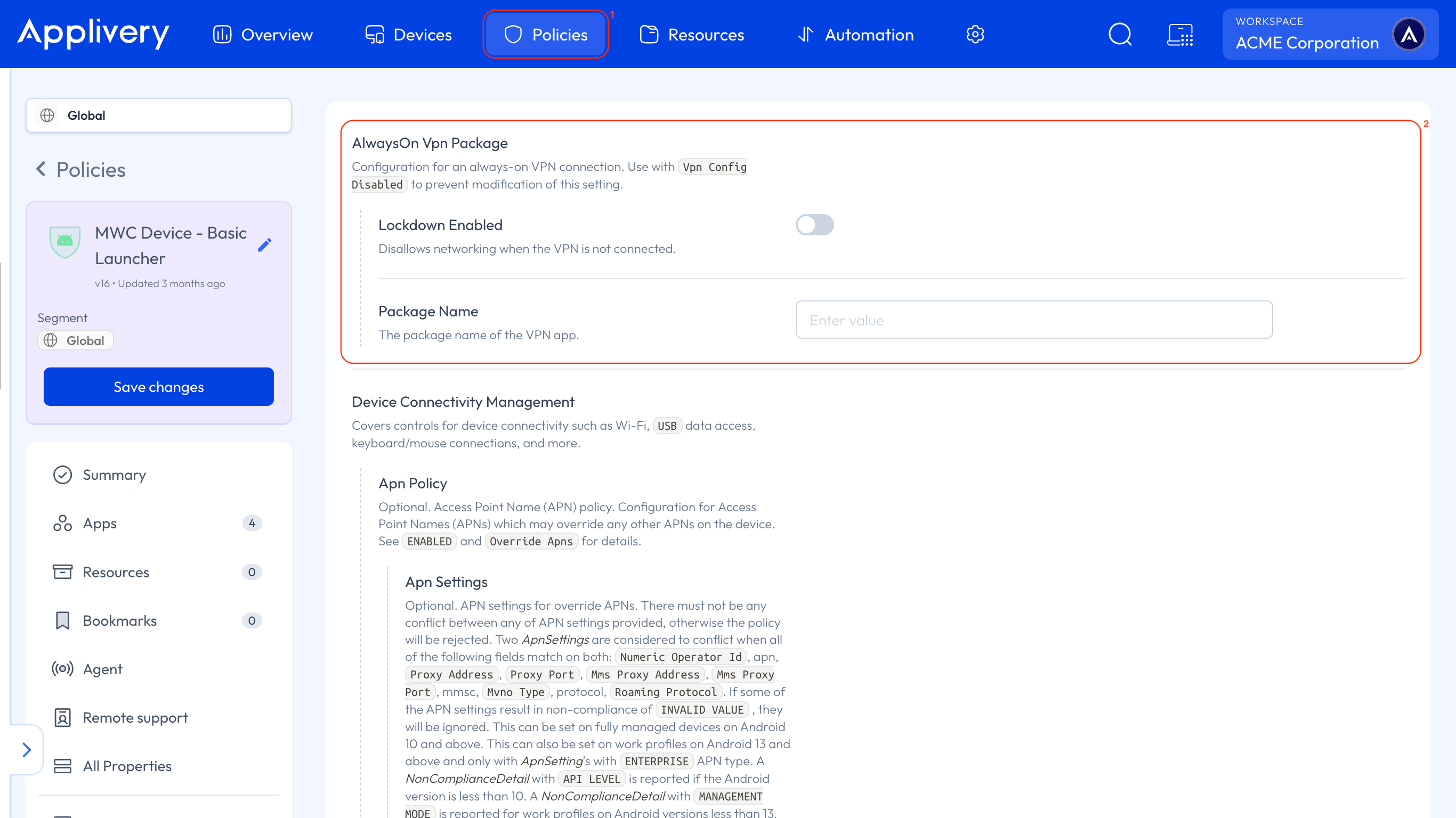 always-on vpn package