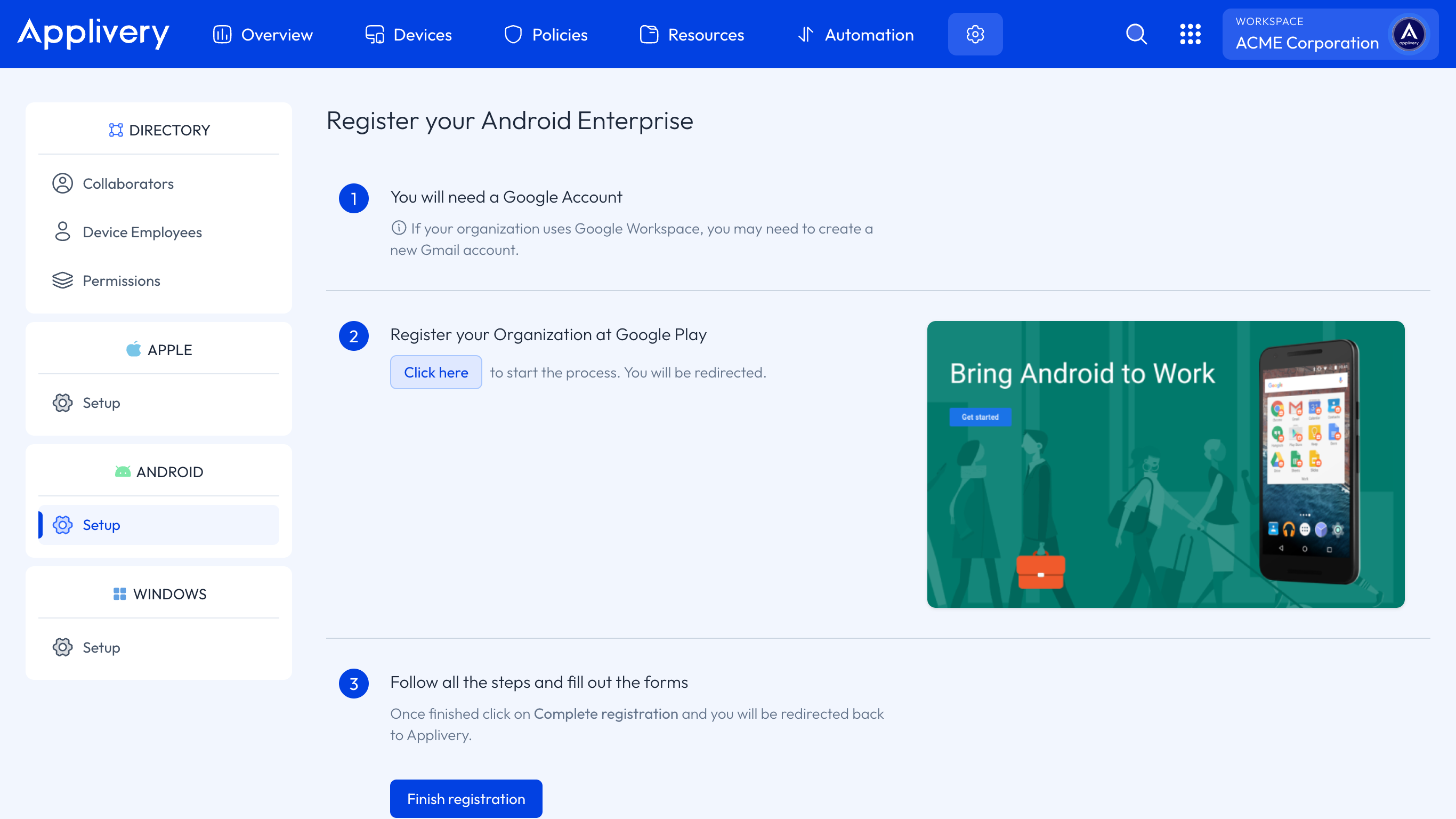 android enterprise